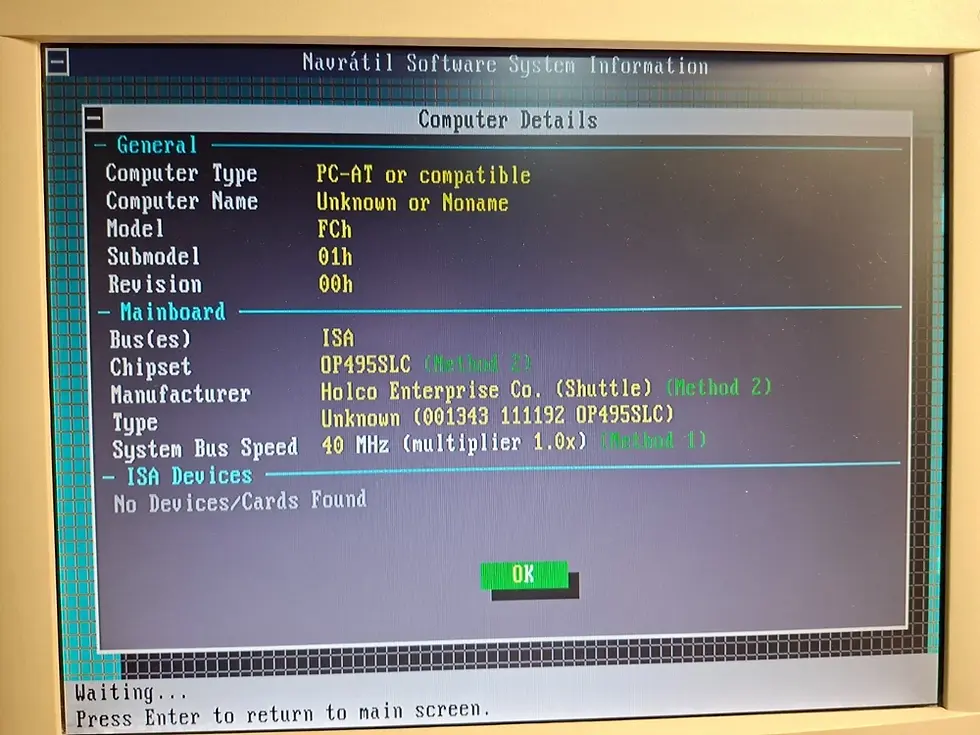 Thumbnail: PQFP132 Shuttle HOT-317 REV T.2 Motherboard with CPU Am386DX 40MHz, 4MB RAM