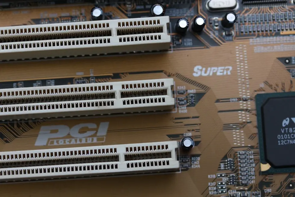 Thumbnail: Socket 462/A PCPartner K133ASA-970 MoBo VIA KT133 chipset with CPU & I/Oshield