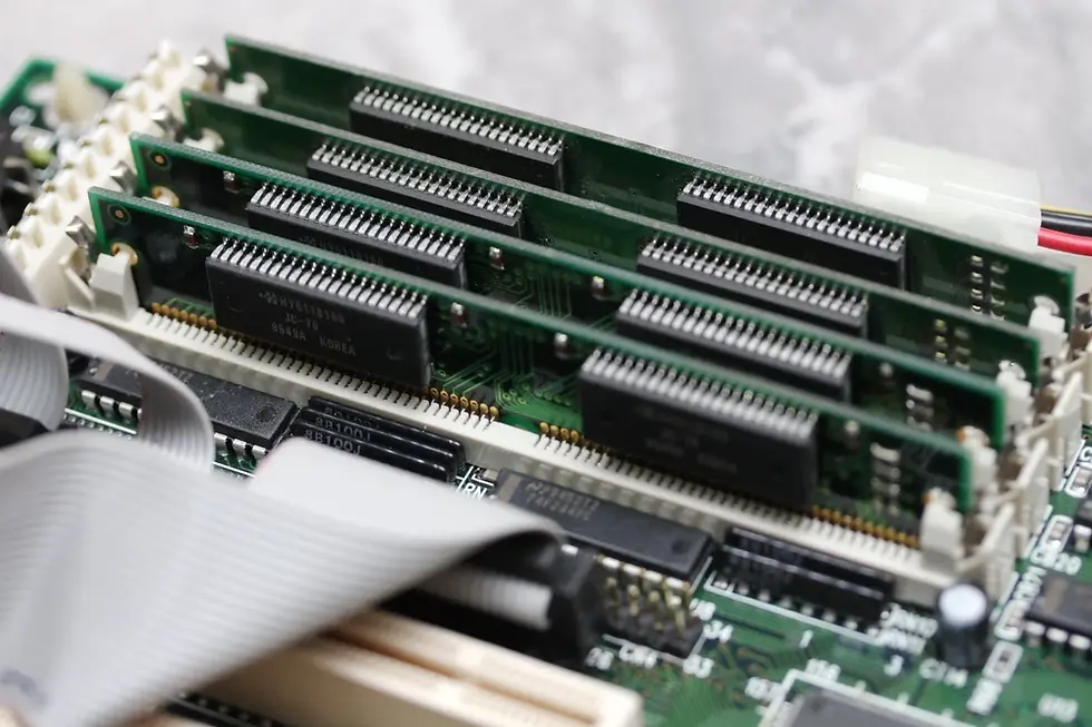 Thumbnail: Socket 3 MoBo A-Trend ATC-1425A with CPU Am486DX2 66MHz & 16Mb FPM RAM