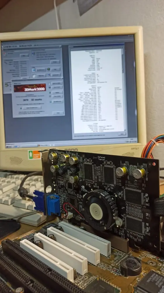 Thumbnail: AGP 4x Inno3D nVIDIA GeForce2 Titanium VX 64MB/128bit DDR Graphics Card