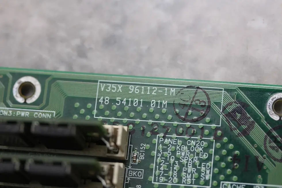 Thumbnail: Socket 7 UNISYS V35X i430HX ATX Motherboard with CPU Pentium MMX 200MHz, RAM,..