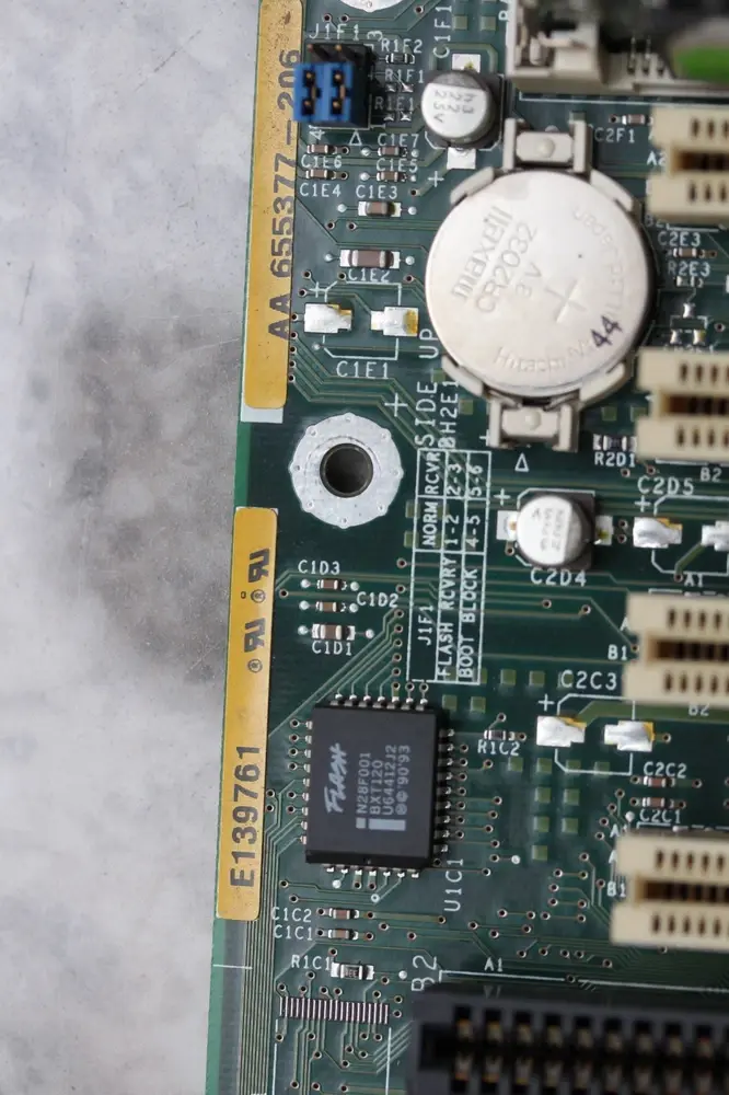 Thumbnail: Socket 7 ATX Intel Advanced/ML i430HX chipset MoBo with CPU PI 120MHz & 16MB RAM