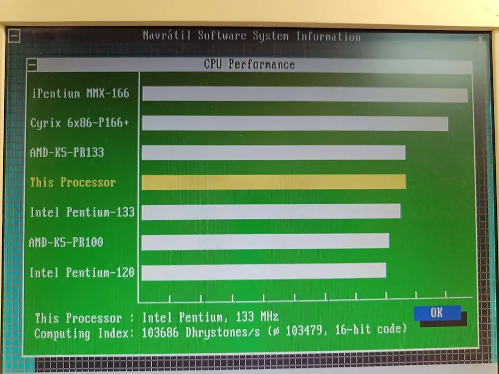 Thumbnail: Socket 7 A-TREND ATC-1000+  AT Motherboard with Pentium 133MHz (SK106)