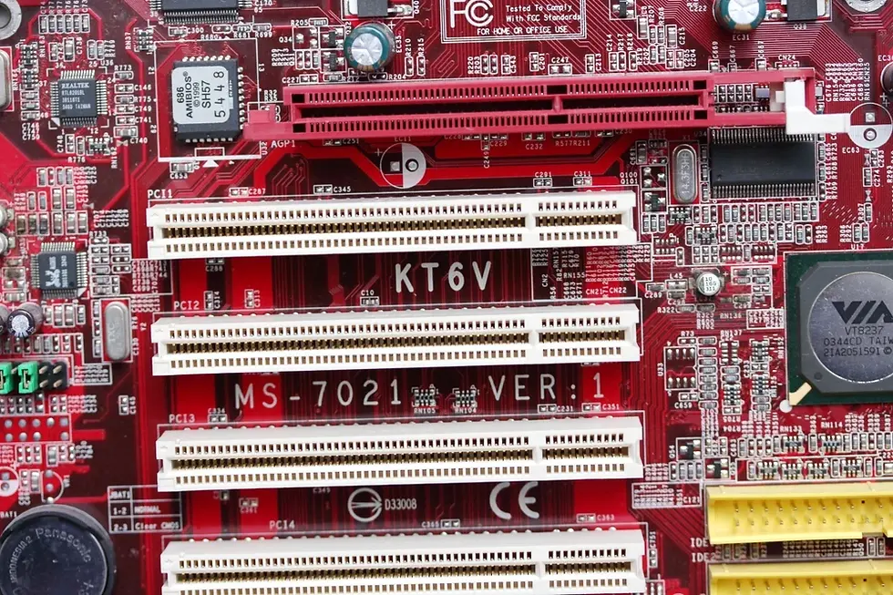 Thumbnail: Socket 462/A MSI KT6V-LSR VIA KT600 chipset Motherboard with CPU & I/O Shield