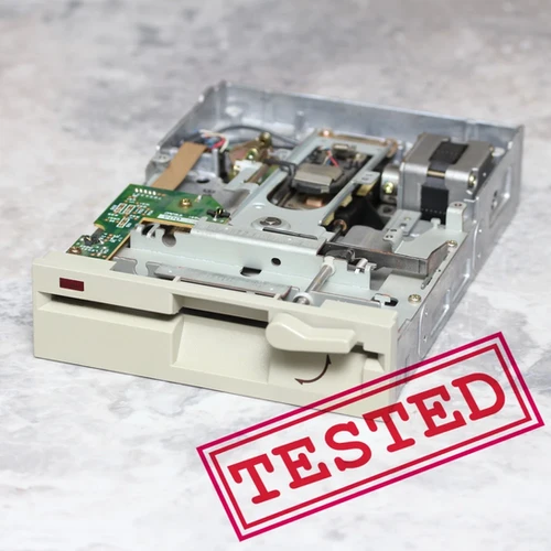 FDD 5.25” 360Kb TEAC FD-55BR-528-U Internal Floppy Disk Drive GRAY