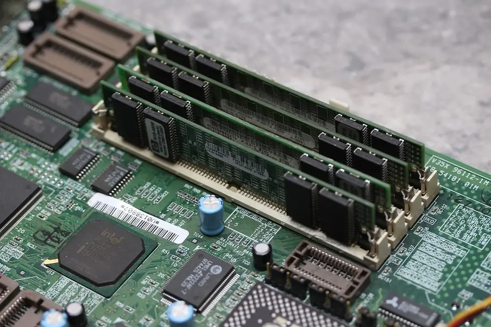 Thumbnail: Socket 7 UNISYS V35X i430HX ATX Motherboard with CPU Pentium MMX 200MHz, RAM,..