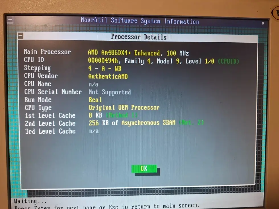 Thumbnail: Socket 3 MoBo ABit AB-PB4 Rev 1.3 with CPU Am486DX4 100MHz, 16Mb EDO RAM (PISA)