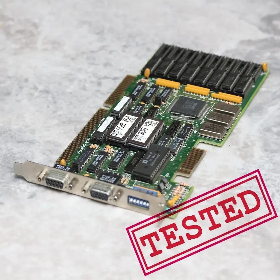 Thumbnail: ISA 16-bit 512KB DT-8816 VGA SUPRA Trident TVGA 8800CS CGA EGA VGA Graphics card