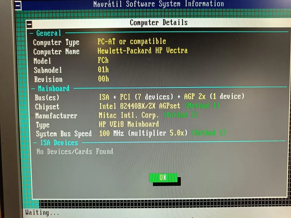 Thumbnail: Slot1 HP Vectra VEi8 Motherboard Intel 440ZX chipset with I/O shield