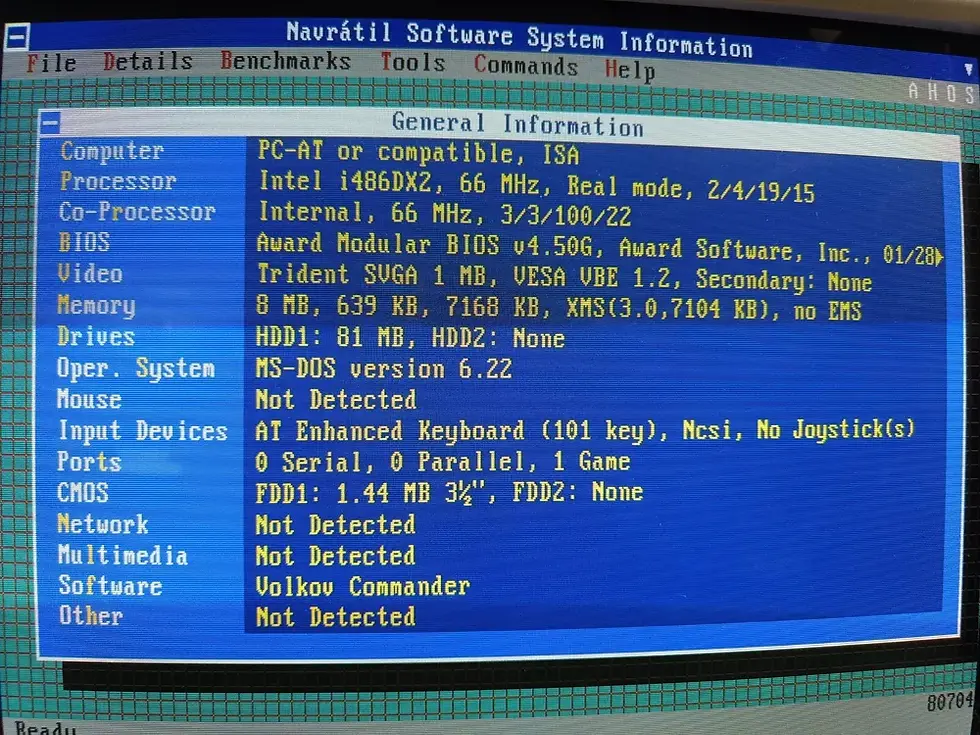 Thumbnail: Socket 2 PowerTech MB453 ver 1.2 Motherboard with CPU i486DX2 66MHz & 8Mb RAM