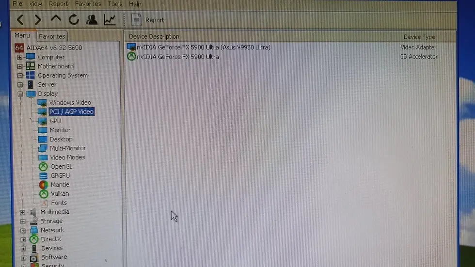 Thumbnail: AGP 8x ASUS nVIDIA GeForce FX 5900 ULTRA 256MB/256bit DDR Graphics Card (V9950)