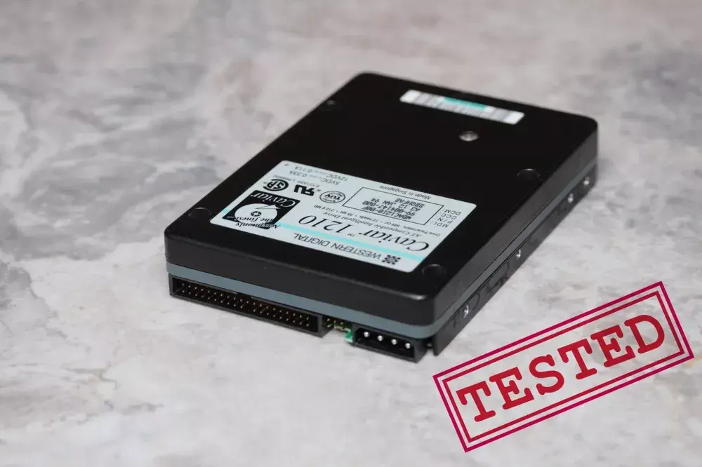 ATA/IDE 212.6MB Hard Drive Western Digital AC-1210 3.5"/SL IDE/AT WDAC1210