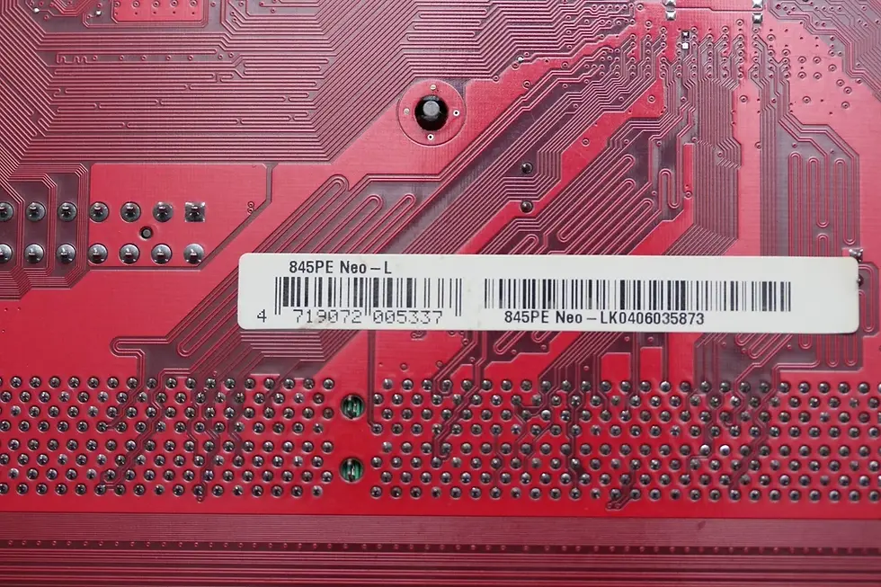 Thumbnail: PGA478 MSI 865PE Neo i865PE chipset Motherboard with CPU Cel. D 2.4 GHz & cables
