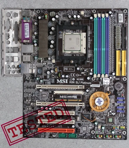 Socket 939 MSI K8N SLI Platinum Nvidia nForce4 SLI MoBo with CPU
