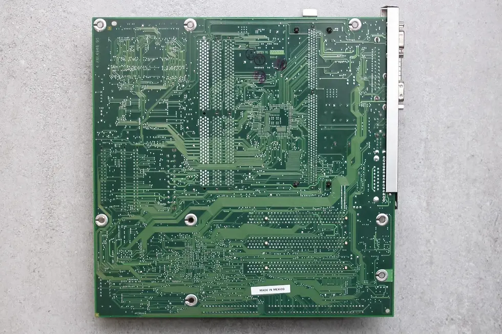 Thumbnail: Slot1 IBM PC 300 MoBo Intel 440BX chipset with CPU Celeron 333MHz & I/Oshield