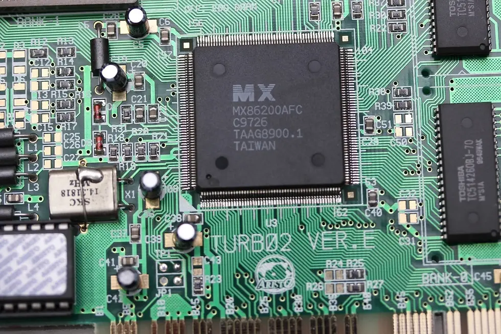 Thumbnail: PCI Graphics Card Aristo Macronix Turbo2 1MB (max 2MB) MX86200FC (M3 64V+) #2