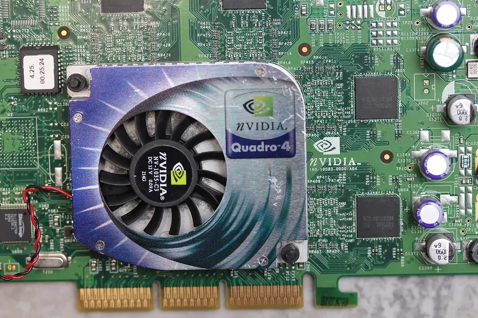 Thumbnail: AGP 4X nVIDIA Quadro4 750 XGL (GeForce4 Ti 4400) 128MB/128Bit GDDR Graphics card