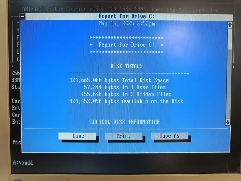 Thumbnail: ATA/IDE 425.3MB HDD Western Digital Caviar 2420 3.5"/SL IDE/AT WDAC2420