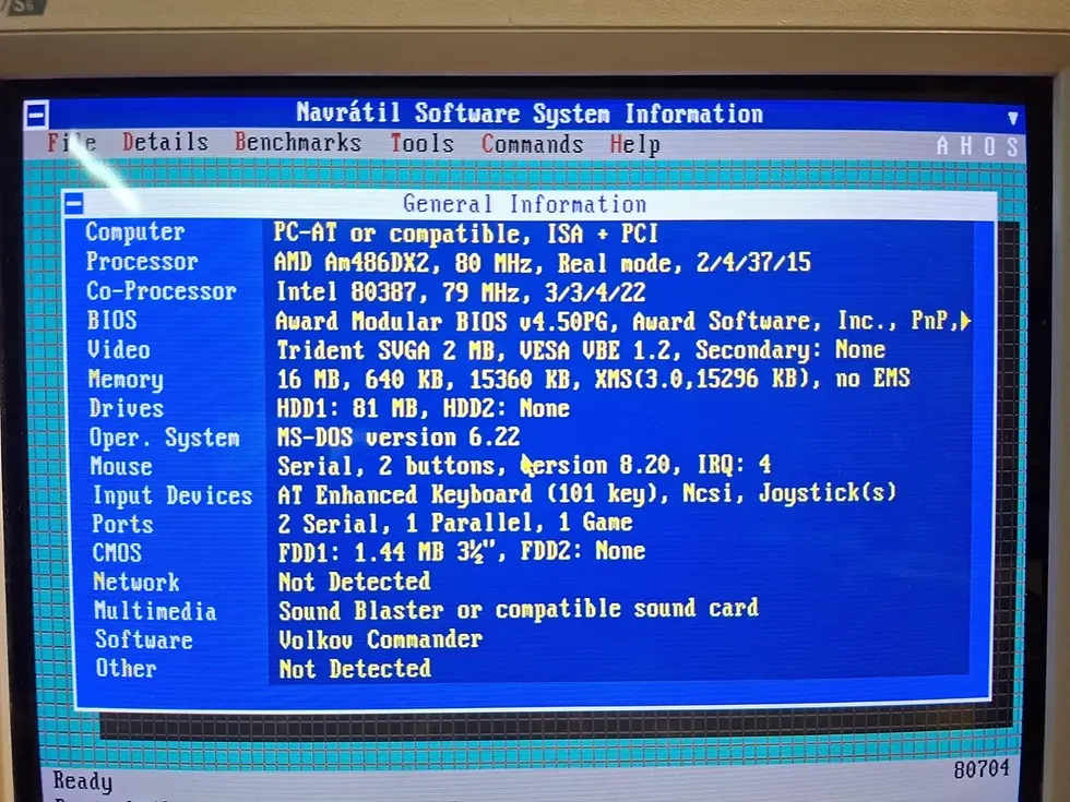 Thumbnail: Socket 3 MoBo ASUS PVI-486SP3 Rev 1.21 with CPU Am486DX2 80MHz & 16Mb FPM RAM