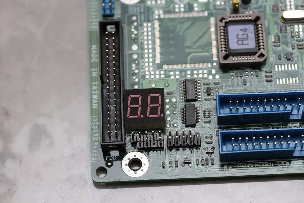 Thumbnail: Socket 462/A EPox EP-8RDAE nForce2 400 chipset MoBo with CPU & I/OShield