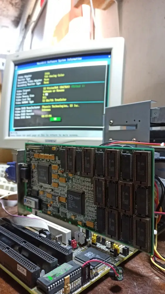 Thumbnail: RARE PCI Graphics card ACTIX Systems Graphics Engine Ultra 64 4MB/64bit VRAM