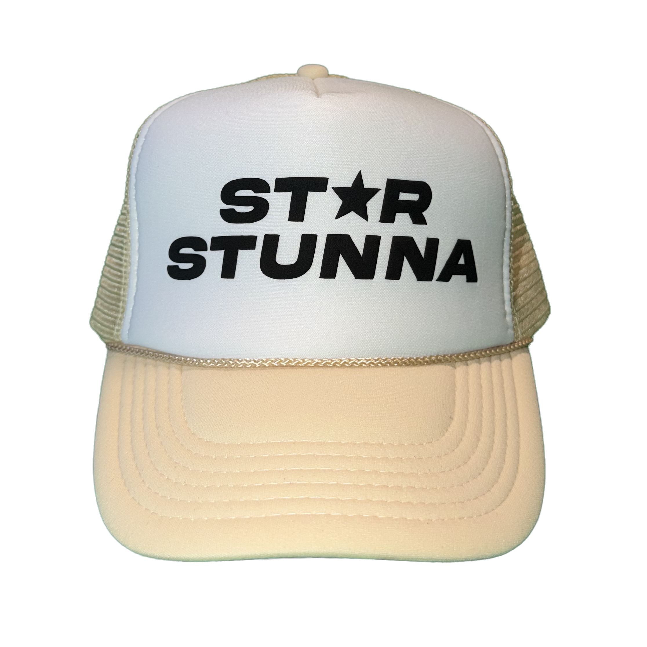 STAR STUNNAS Trucker Hat (Cream)