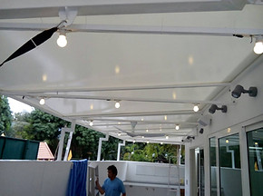 Chiangmai house tensile membrane