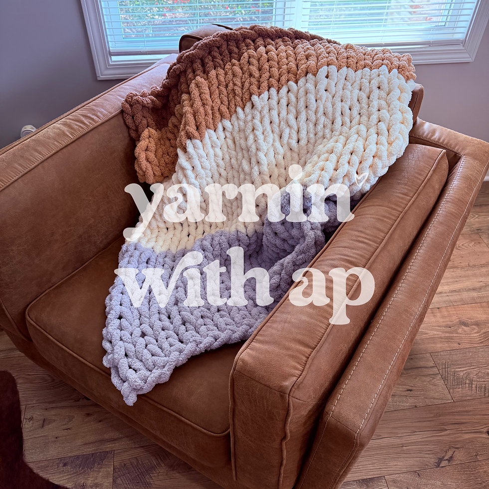 Thumbnail: Chunky Knit Blanket