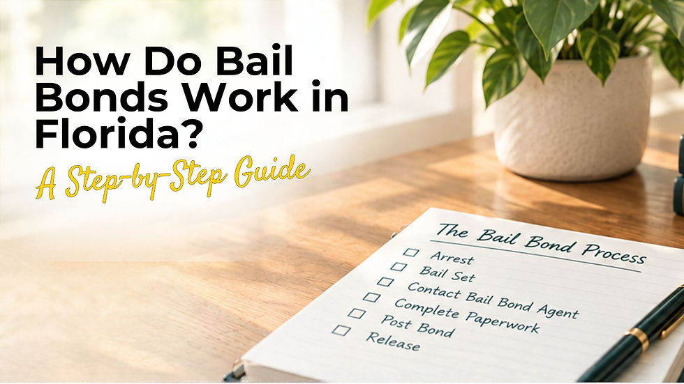 How Do Bail Bonds Work in Florida?