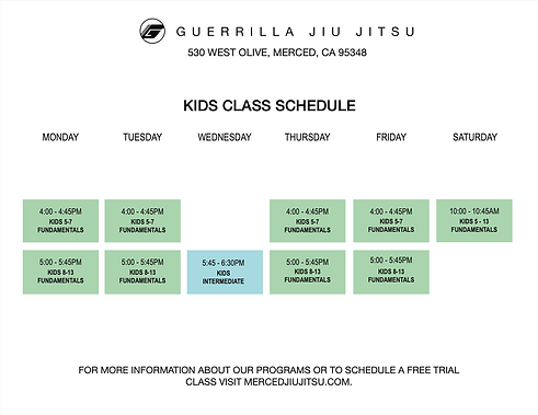 Merced Jiu-Jitsu kids schedule.png