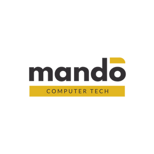 Mando Computer Tech Logo design branding by DIGITALION SEO SERVICES