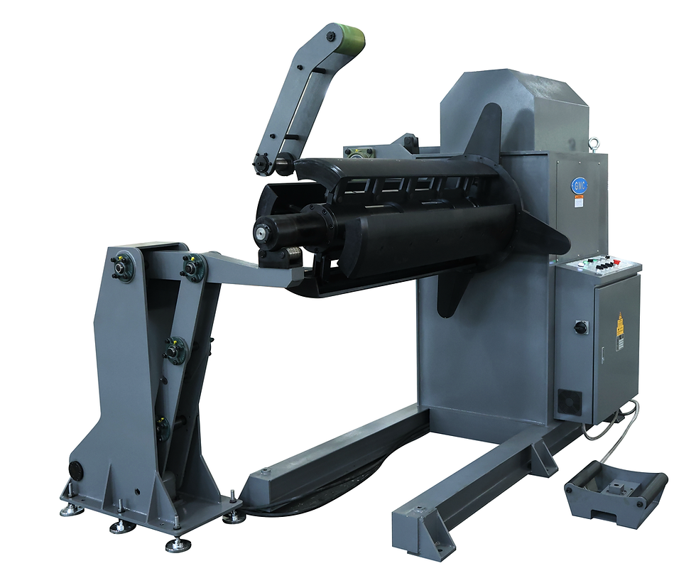 HDC-4820-3T Hydraulic Decoiler Machine – 3 Ton Heavy-Duty Coil Handling System