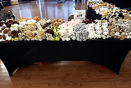 soft and plush stuffed animals with individual stuffing bags
