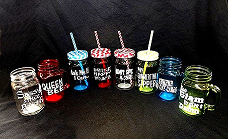 Mason jars hearken us back to a simpler time.  And it's that timelessness that is such a huge part of their appeal today.  Let's face it, we all long for a little nostalgia.  So what college student wouldn't want to have the fun of making a mason jar that they get to personalize with a LOL saying.  ​  The 100+ Laugh Out Loud saying options are funny and inspirational with a saying to fit every type of personality.  The hosting organization can also add school oriented saying options (name of school, school cheer, etc.).  And the pre-cut sayings help to speed up the production of the mason jars so everyone gets to enjoy the event.