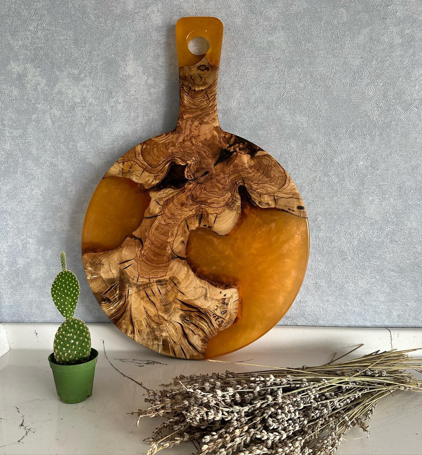 Turuncu Sunum Tabağı