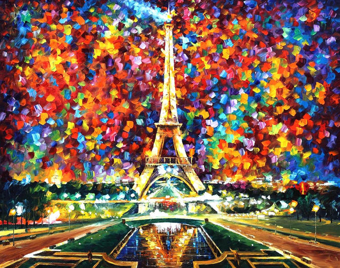 painting description! LEONID AFREMOV #2