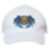 White Spider Buckle Back Hat