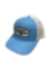 Carolina Blue Spider Patch Mesh Snapback