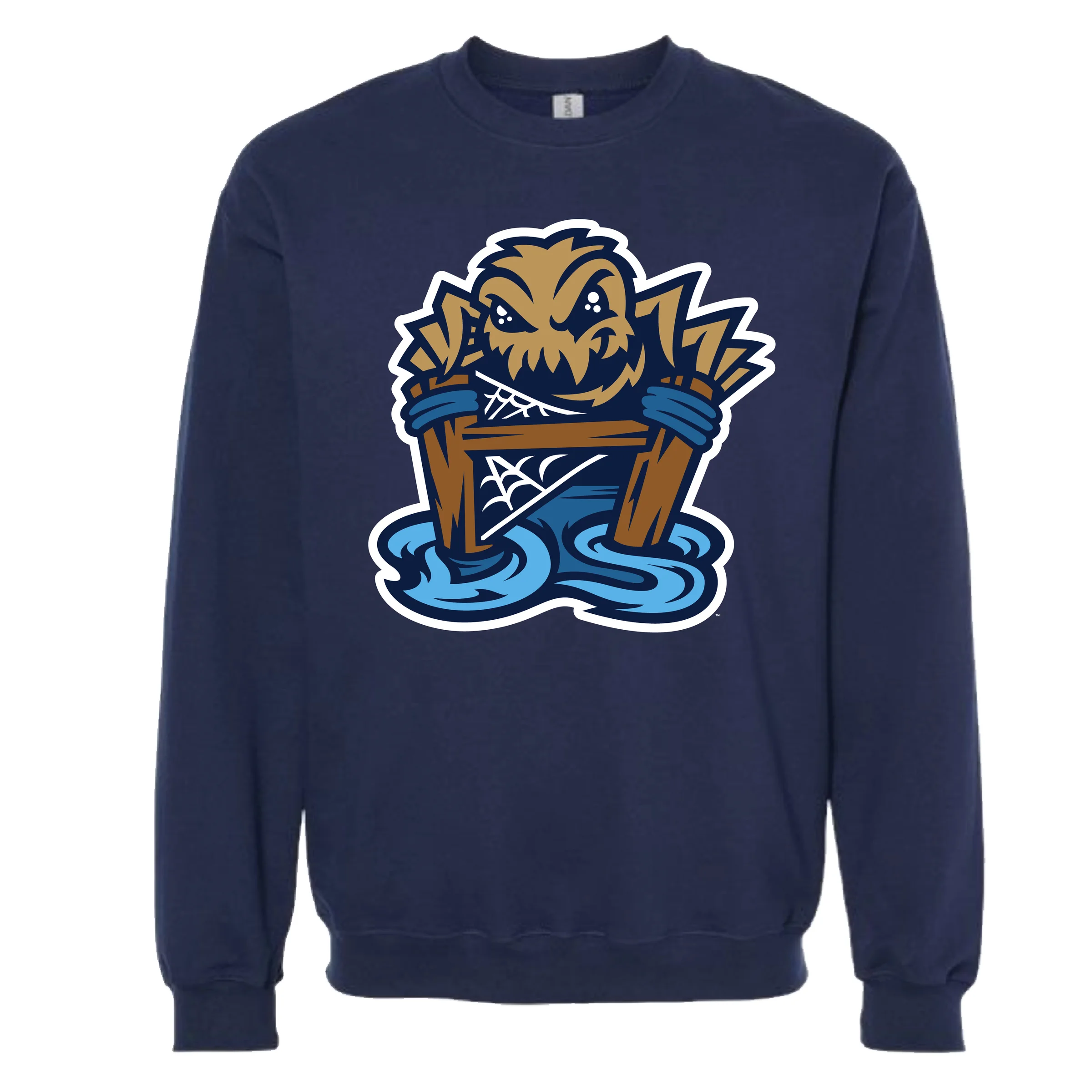 Navy Dock Crewneck