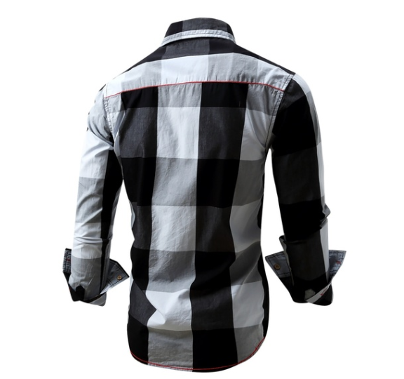 Miniatura: camisa teñida del vaquero