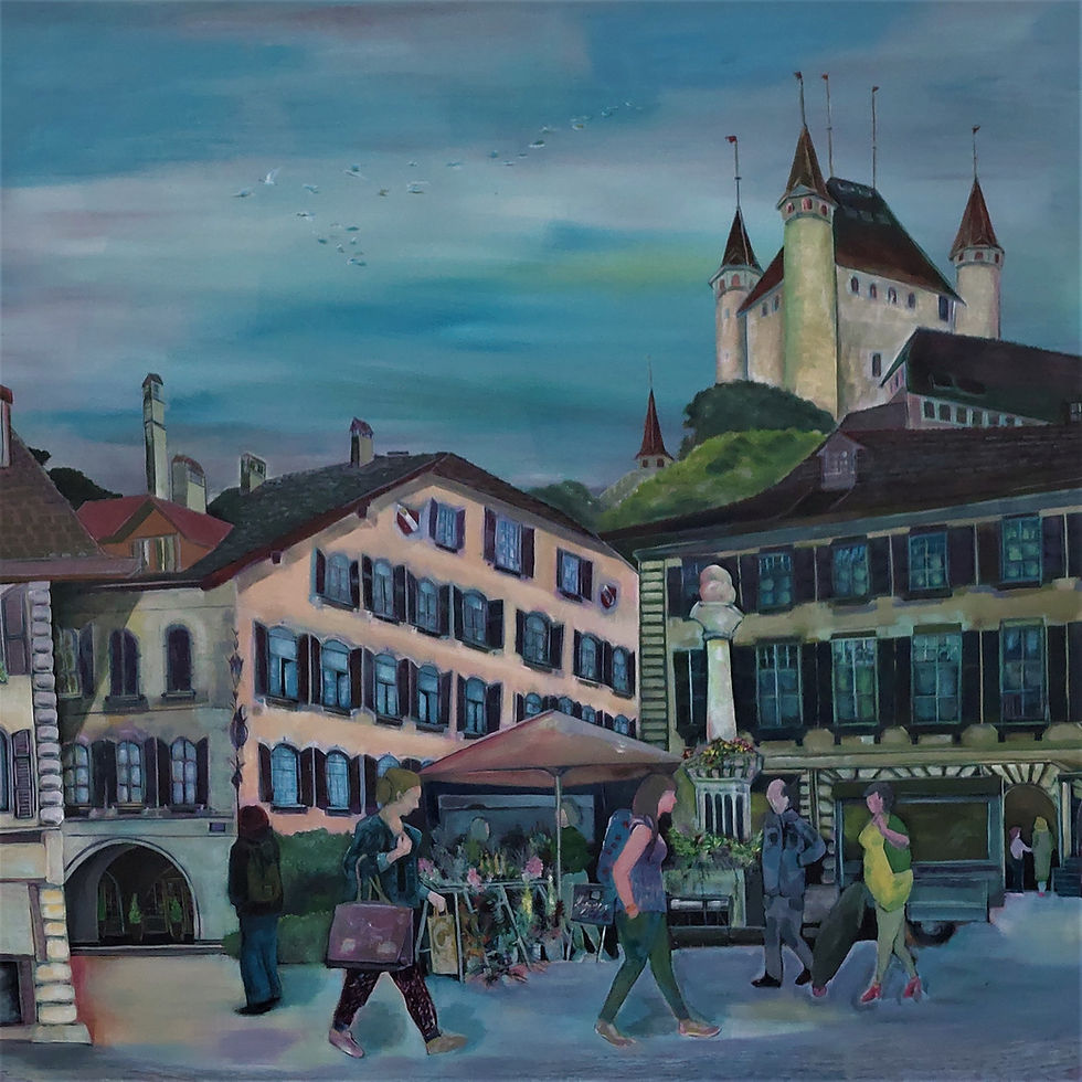 Rathausplatz Thun (Grossformat)