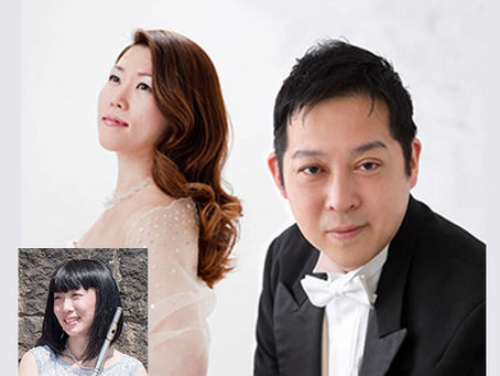 第4回海の見える音楽会in岡垣波津海岸 テノール山口幸志、ソプラノMisonoとフルート保田潤子の豪華共演