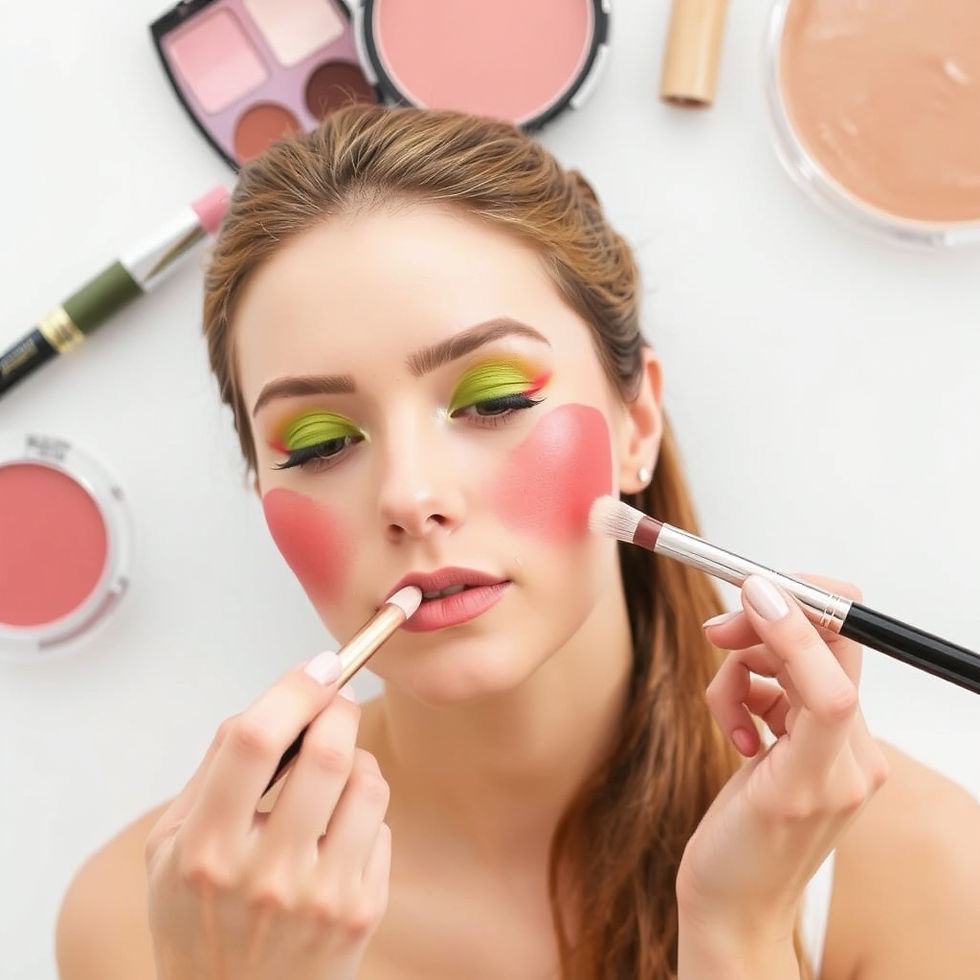 RENKLİ KOZMETİK YAPIMI