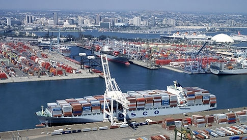 pacific long beach shipping port long