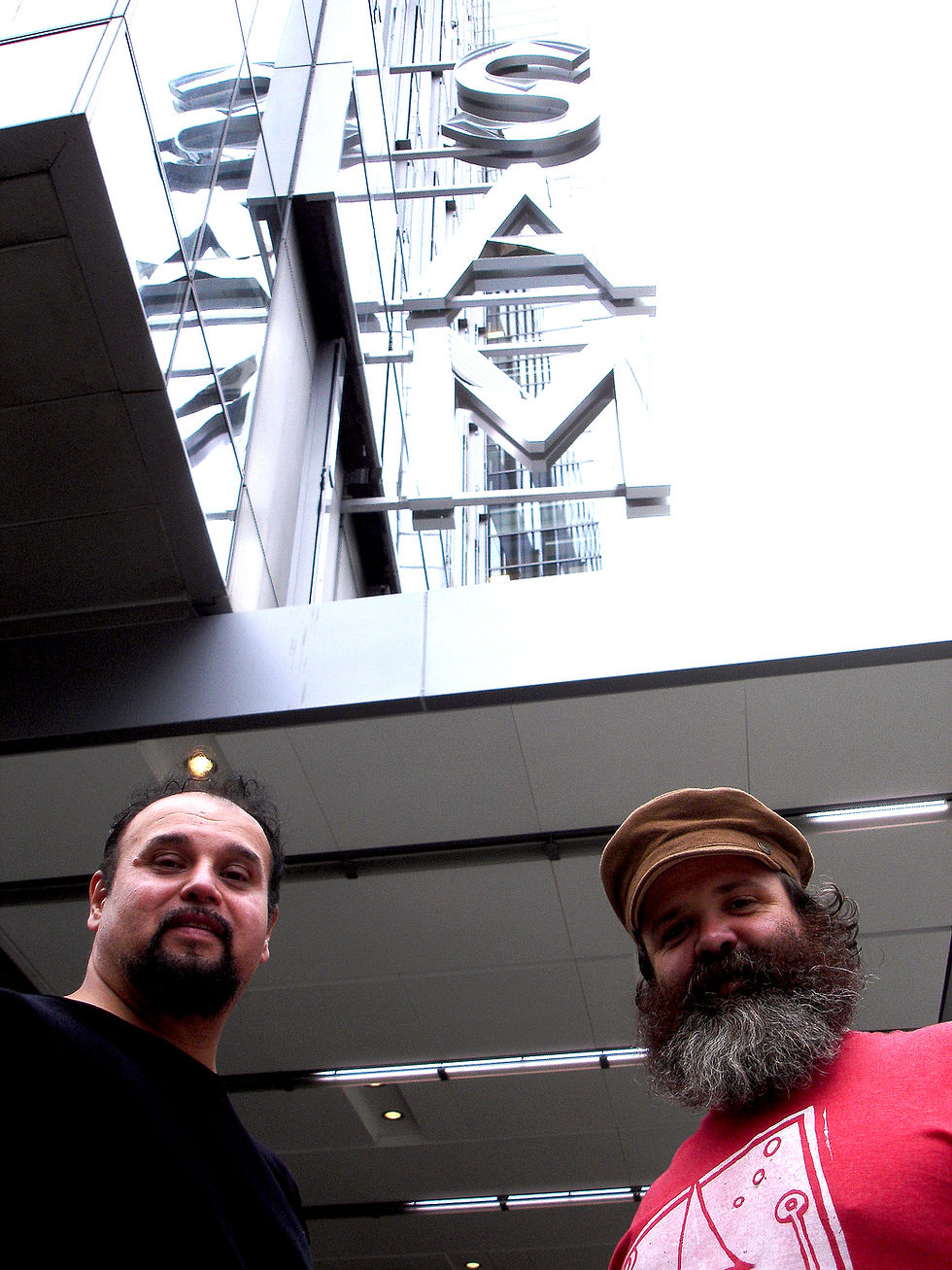 Image of Xavier Lopez and Ryan Henry Ward at SAM