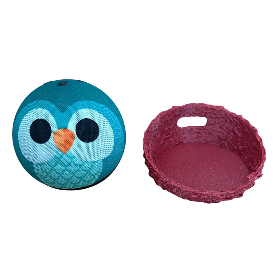 Miniaturbild: Eulen Nest für Alexa Echo Dot 5 Kids