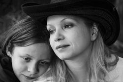Mum and son