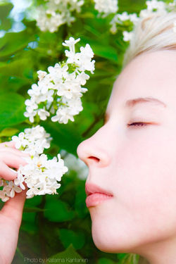 My life is flowers...