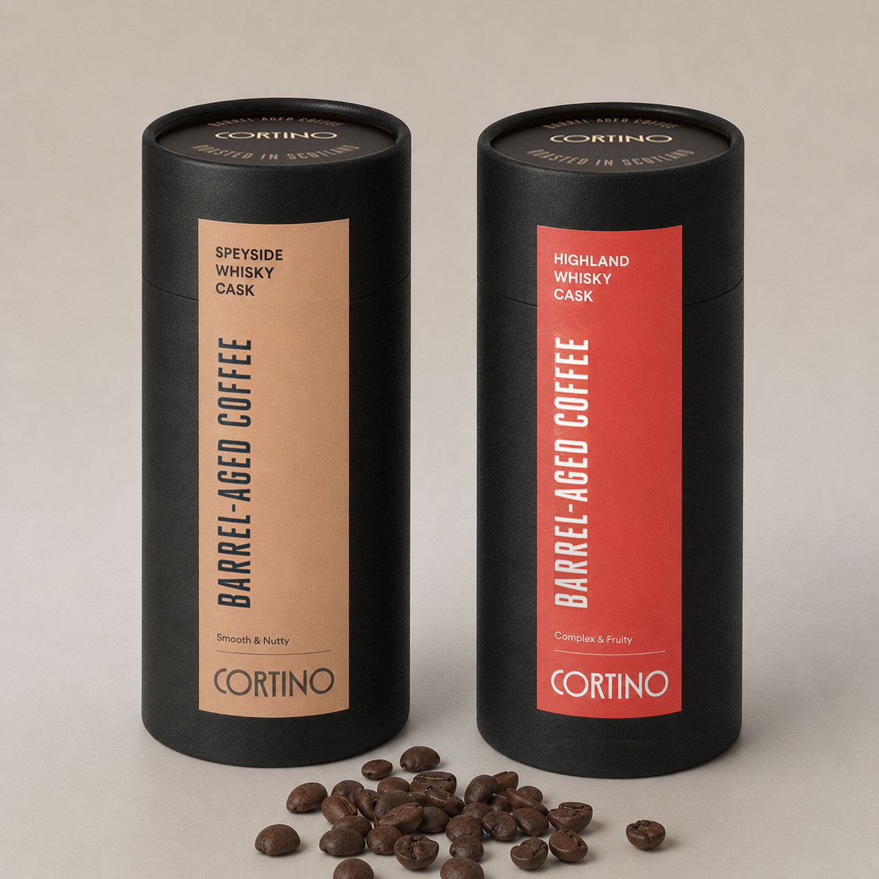 6 x 250g Coffee Tubes