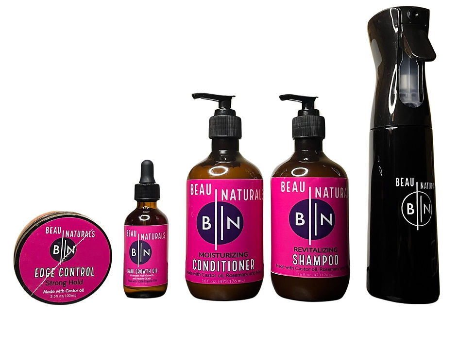 Castor Oil Hair Growth Collection